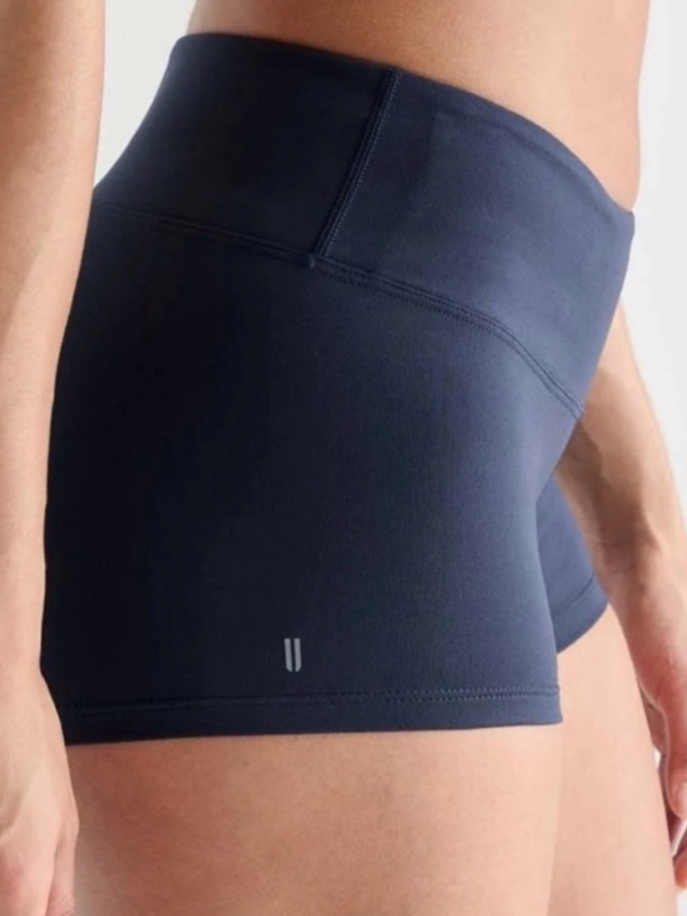 NoBull Women’s 2” Fitted Shorts - Dark Shadow Gray Size Small